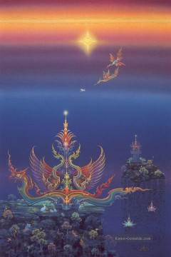 Zauberwelt Werke - Zeitgenössischer Buddhismus Himmelsfantasie 002 CK Märchen